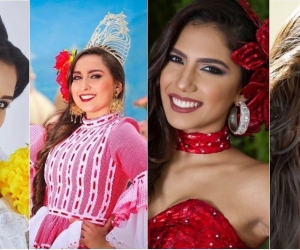 Estas son varias de las candidatas que participarán en el Imperialato Nacional de la Cumbia.