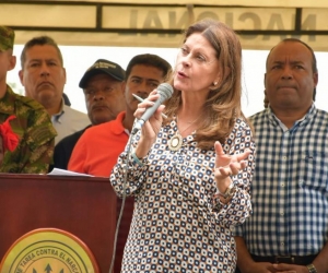 La vicepresidenta Marta Lucía Ramírez.