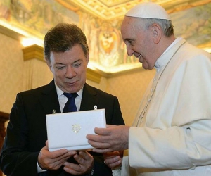 Santos y el Papa Francisco