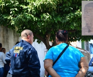 Los familiares de Yasmel José Cantillo Charris llegaron hasta la morgue de Santa Marta para reclamar el cadáver.