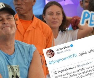 El samario Carlos Vives se pronunció en Twitter por el debate.