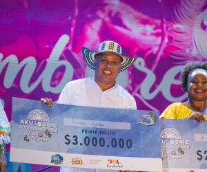 Estos fueron los ganadores del Festival de Tambores del Caribe. 