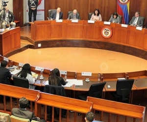 Los que votaron en contra de tumbar la ley fueron los magistrados Gloria Ortiz, Luis Guillermo Guerrero y Carlos Bernal.