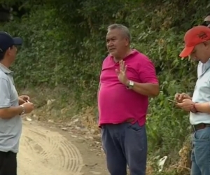 Supervisión  al predio en Puerto Mosquito donde se estaría presentando el robo de agua.