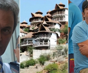 Carlos Diazgranados, director de Corpamag; hotel Jaba Nibue; Carlos Vives