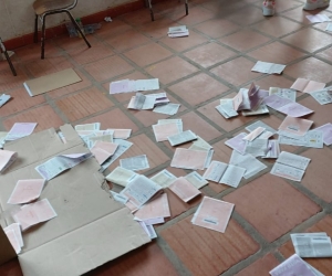 En San Zenón y Pijiño del Carmen destruyeron el material electoral. 