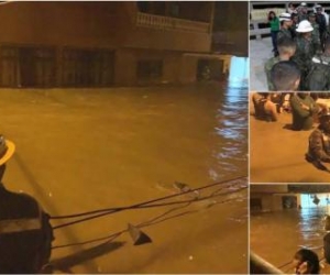 Inundación y emergencia en Apartadó, Antioquia