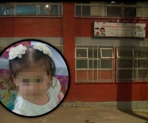 Niña murió en jardín infantil en Bogotá