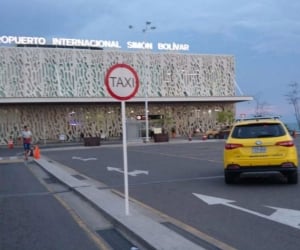 Aeropuerto Simón Bolívar.