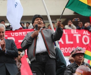 Evo Morales.