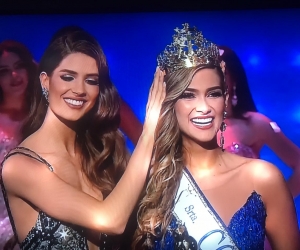 María Fernanda Aristizabal, fue coronada como la nueva soberana de los colombianos.