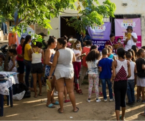 Galeria pasada en el barrio Galán.