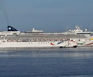 Crucero Norwegian Dawn, proveniente de Aruba.