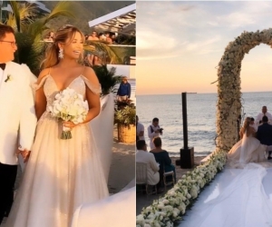Boda de Melissa Martínez y Matías Mier en Santa Marta