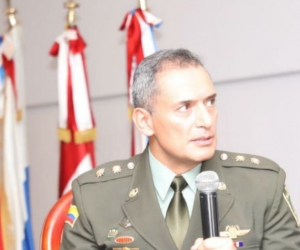 Brigadier General Mariano De La Cruz Botero Coy, comandante de la Región de Policía No 8.