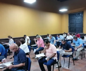 La prueba se desarrolló en el salón Madre Margoth del Claustro San Juan Nepomuceno de la Universidad del Magdalena. 