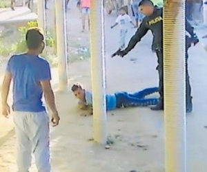 El video se convirtió en la prueba reina de la Fiscalía para inferir que hubo exceso de fuerza por parte de los uniformados y que desencadenó el crimen.