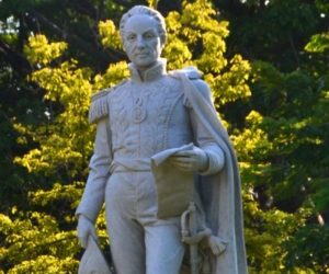 Escultura del Libertador Simón Bolívar