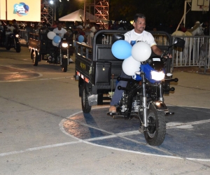 Los motocarros entregados por la Alcaldía de Santa Marta 