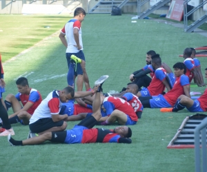 Entrenamiento del Unión.