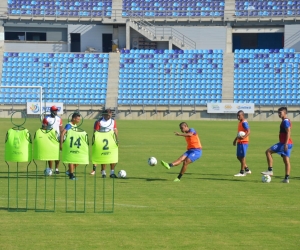 Entrenamiento del Unión.