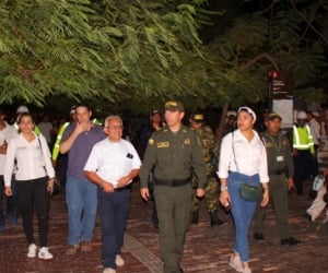 Archivo Alcaldía y Policía lideran la mega toma de seguridad en el Distrito.