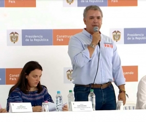 l Mandatario fue enfático en señalar que “el monopolio de las armas en nuestro país recae sobre el Estado".