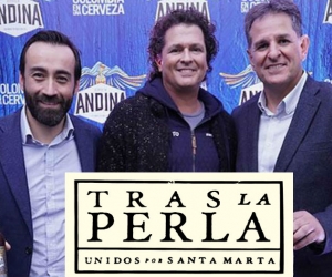 Carlos Vives, durante el lanzamiento de la marca. 