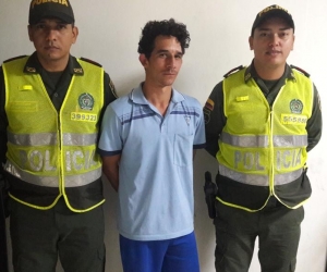 Nelson Enrique Mazo Campo, capturado con 13 kilos de Marihuana