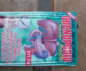 Quenopodio, uno de los medicamentos decomisados.