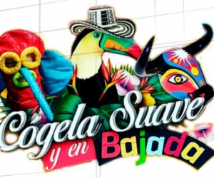 Afiche obra teatral ‘Cógela suave y en bajada’