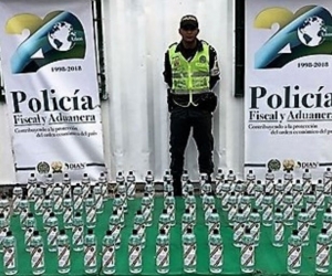 Policía Fiscal y Aduanera en coordinación con la Dirección Seccional de Aduanas, decomisó mercancías de contrabando que ascienden a los 96 millones de pesos.