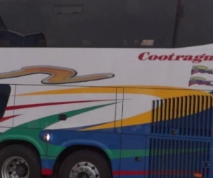 El bus estaba adscrito a la empresa Cootragua Star.