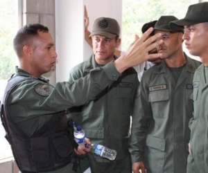 Militares venezolanos que desertaron.