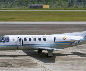 Avión similar al que estaría utilizando Juan Guaidó.