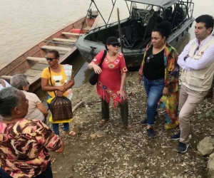 La pesca y los cultivos de maíz y arroz, los más afectados por bajo caudal del río Cauca.