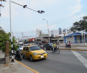 Fotomultas en Santa Marta. 