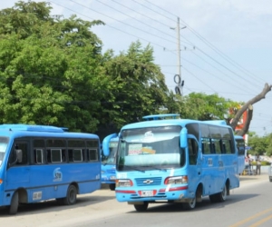 En Santa Marta no se ha aumentado el costo del pasaje de bus desde 2017.