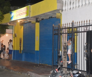 En el billar la Frontera, en el barrio 20 de Julio, ocurrió el homicidio.
