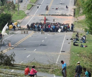 Se conoció que, indígenas liberaron a militar que tenían detenido en medio de protestas