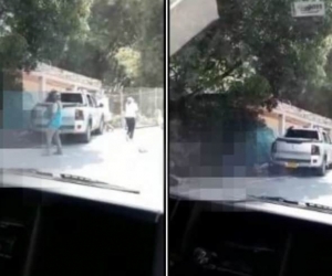 Capturas de video Twitter Accidente en Antioquia