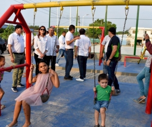 Los parques fueron inaugurados por la Gobernación y Coldeportes. 