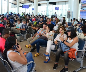 Vía aérea han arribado una gran cantidad de turistas a la ciudad.