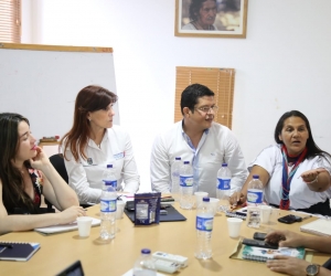 La reunión se llevó a cabo en la Casa de Asuntos Indígenas en la capital del Departamento.