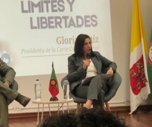 presidenta de la Corte Constitucional de Colombia, Gloria Stella Ortiz