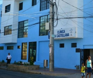 La paciente fue atendida en la clínica La Castellana. 