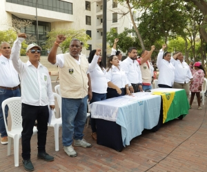 Pronunciamiento de miembros de Juntas de Acción Comunal de Santa Marta