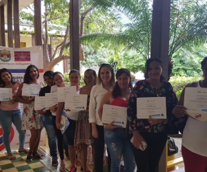El proyecto “familias TIC” busca apropiar a las mujeres madres cabeza de hogar y lideresas del Departamento.