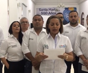 Estos son los secretarios de prensa que están en huelga de hambre.