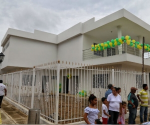 Inauguración del Centro de Vida y Casa de la Cultura en Cabrera, Pijiño